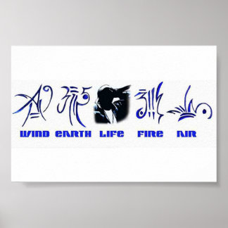 5th Lmnt Productions Hiphop Elements Poster