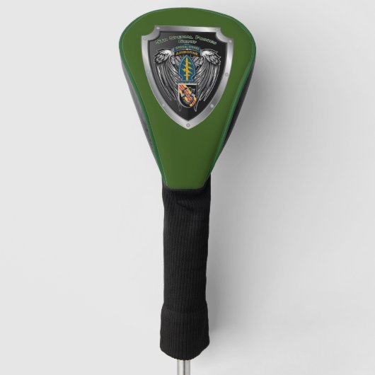 5th Special Forces Group (Airborne) Golf Headcover (Vorderseite)