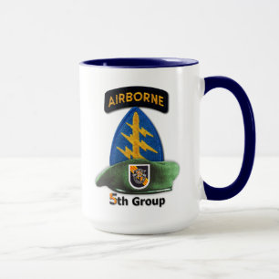 5th Special Forces Group Green Berets SFG SF LRRP Tasse