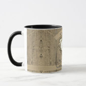 5th Wedding Anniversary "Wood" Image Tasse (Links)