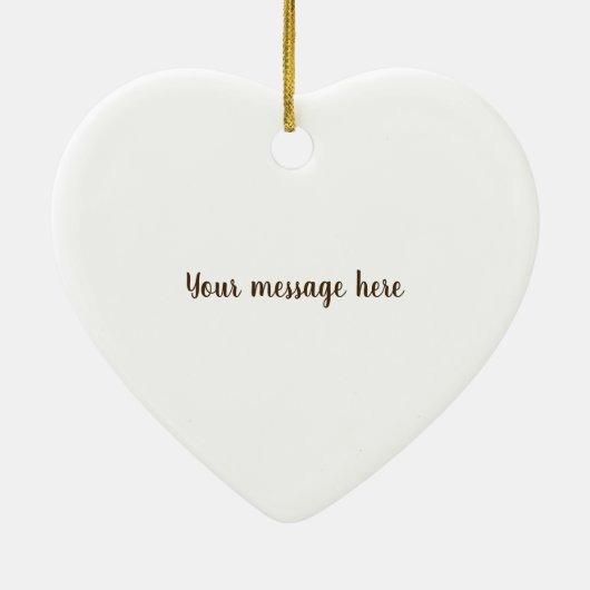 5th Wood Wedding Anniversary ornament with tree (Hinten)