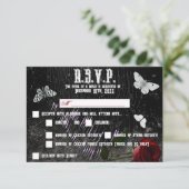 5x3,5 R.S.V.P Karte XMAS Haunting Adeline Zade Mea (Stehend Vorderseite)