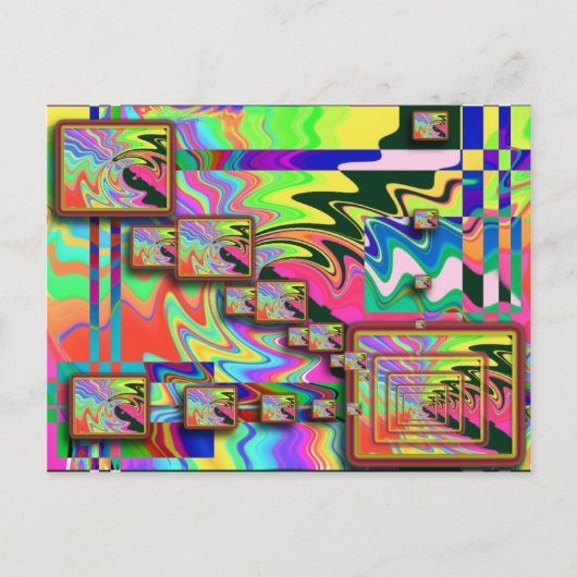 5x5 POP ART Postkarte (Vorderseite)