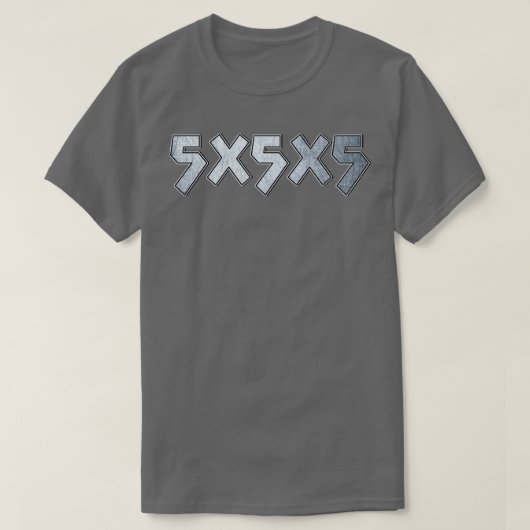 5x5x5 T-Shirt (Design vorne)