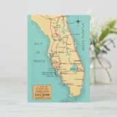 5x7  Boca Grande Useppa Island Florida Map  Karte (Stehend Vorderseite)
