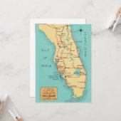 5x7  Boca Grande Useppa Island Florida Map  Karte (Vorderseite/Rückseite Beispiel)