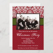 5x7 Christmas XMAS Happy Holiday FOTO Einladung (Vorne/Hinten)