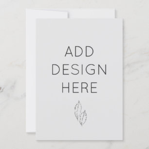 5x7" Einladungskarten bedrucken nach Wunsch