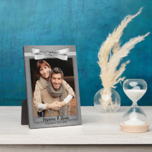 5x7 Silberne Hochzeit 25. Hochzeitstag Foto Fotoplatte
