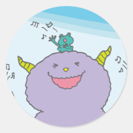 6月モンスターシール RUNDER AUFKLEBER