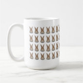 60羽のうさぎの顔 KAFFEETASSE (Links)