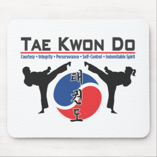 600-2 Taekwondo-Mausunterlage Mousepad