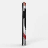 [600] Assyrian Winged Lion - Silver Lamassu Case-Mate iPhone Hülle (Hinten/Rechts)