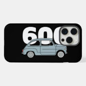 600 azul iPhone hülle (Rückseite (Horizontal))