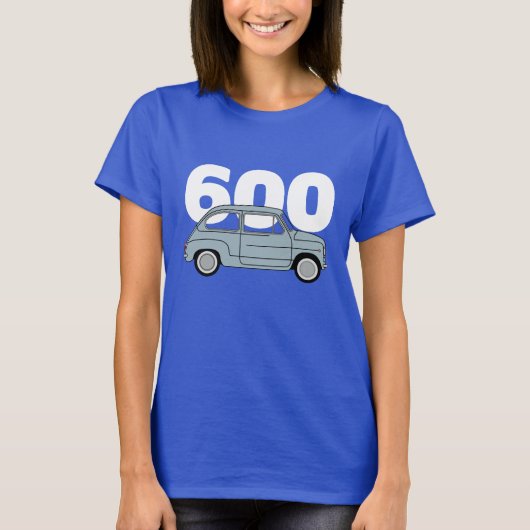 600 azul T-Shirt (Vorderseite)