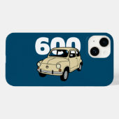 600 beige v2 Case-Mate iPhone hülle (Rückseite (Horizontal))