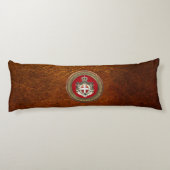 [600] Beschluss Maltas - SMOM-Wappen Seitenschläferkissen (Rückseite)