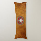 [600] Beschluss Maltas - SMOM-Wappen Seitenschläferkissen (Vorderseite Vertikal)