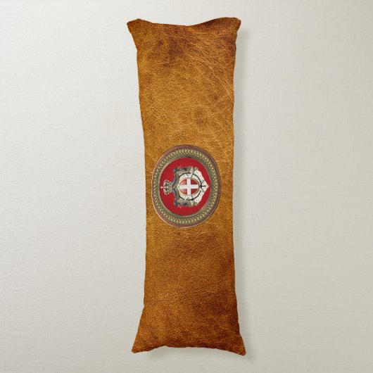 [600] Beschluss Maltas - SMOM-Wappen Seitenschläferkissen (Vorderseite Vertikal)