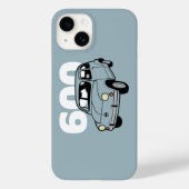 600 blau v2 Case-Mate iPhone hülle (Rückseite)