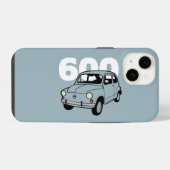 600 blau v2 iPhone hülle (Rückseite (Horizontal))