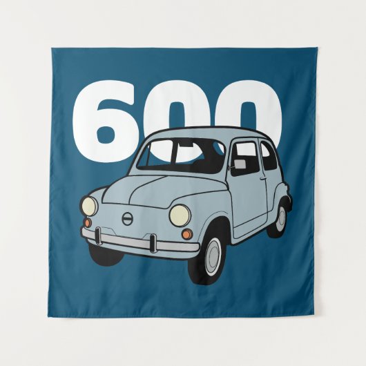 600 blau v2 wandteppich (Vorderseite)