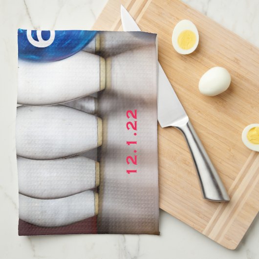 600 Bowling Serie oder die von Ihnen gewählte Hoch Geschirrtuch (Viertel Falte)