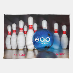 600 Bowling-Serie oder Ihre Wahl-Serie mit hoher P Geschirrtuch