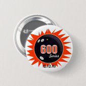 600 Bowlings-Reihe Button (Vorne & Hinten)
