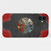 [600] Celtic Sacred Art - Drei Hunde Case-Mate iPhone Hülle (Rückseite (Horizontal))