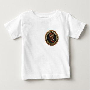 [600] Goldener chinesischer Drache Fucanglong Baby T-shirt