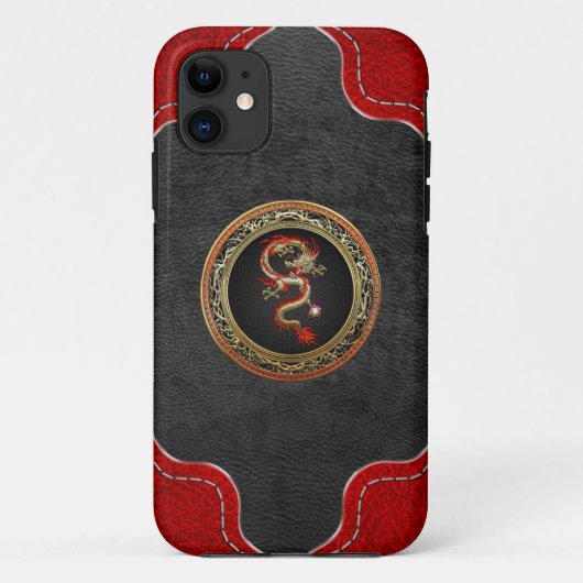 [600] Goldener chinesischer Drache Fucanglong Case-Mate iPhone Hülle (Rückseite)