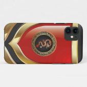 [600] Goldener chinesischer Drache Fucanglong Case-Mate iPhone Hülle (Rückseite (Horizontal))