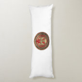 [600] Goldrömischer Kaiseradler Seitenschläferkissen (Rückseite (Vertikal))