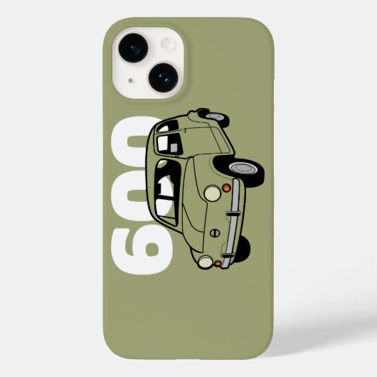 600 grün v2 Case-Mate iPhone hülle (Rückseite)