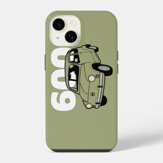 600 grün v2 iPhone hülle (Rückseite)