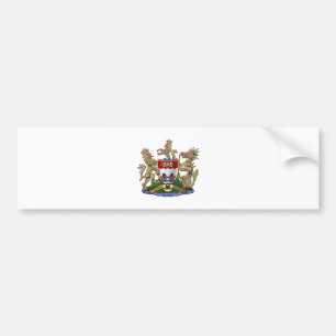 [600] Hongkong - 1959-1997 Wappen-Coat Autoaufkleber