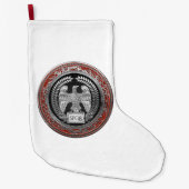 [600] Kaiseradler Silver Großer Weihnachtsstrumpf (Vorderseite)