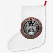 [600] Kaiseradler Silver Großer Weihnachtsstrumpf (Rückseite)