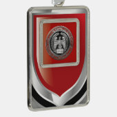 [600] Kaiseradler Silver Rahmen-Ornament Silber (Rechts)