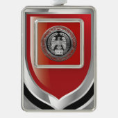 [600] Kaiseradler Silver Rahmen-Ornament Silber (Vorderseite)
