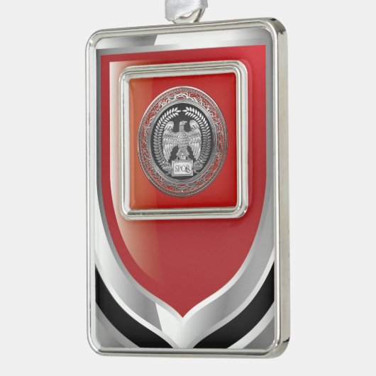 [600] Kaiseradler Silver Rahmen-Ornament Silber (Links)