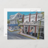#600 Key West, Florida von BuddyDogArt Postkarte (Vorne/Hinten)