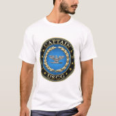 [600] Küstenwache: Kapitän (CAPT) T-Shirt (Vorderseite)