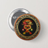 [600] Rote und Gelbe Drachen Button (Vorne & Hinten)