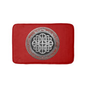 [600] Sacred Celtic Silver Knot Cross Badematte (Vorderseite)