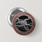 [600] Sacred Silver Octopus in Defensive Posture Button (Vorne & Hinten)