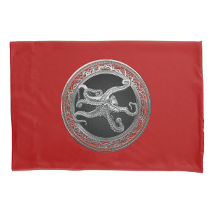 [600] Sacred Silver Octopus in Defensive Posture Kissenbezug