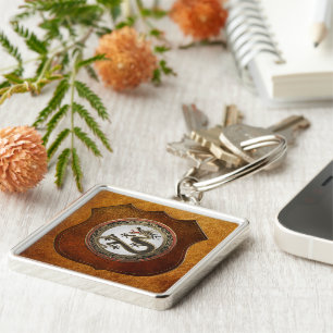 [600] Schwarzer und Gold Heiliger Ostdrache Schlüsselanhänger