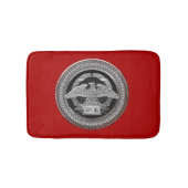 [600] Silberrömischer Kaiseradler über Medallion Badematte (Vorderseite)